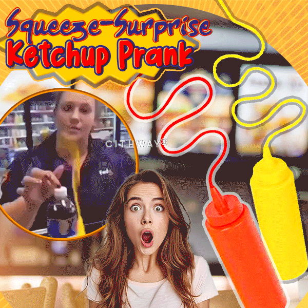 Cithway® Squeeze-Surprise Ketchup Prank Bottle – Koofashion