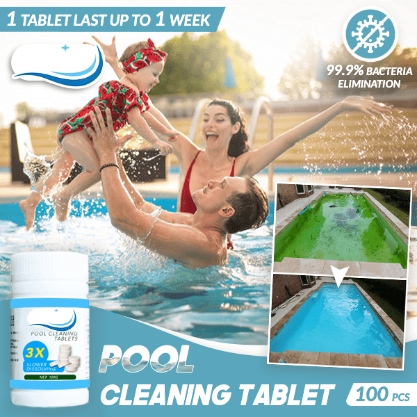 Pool Cleaning Tablet (100 PCS)