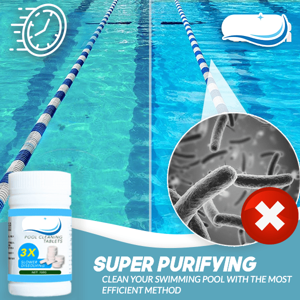 Pool Cleaning Tablet (100 PCS)